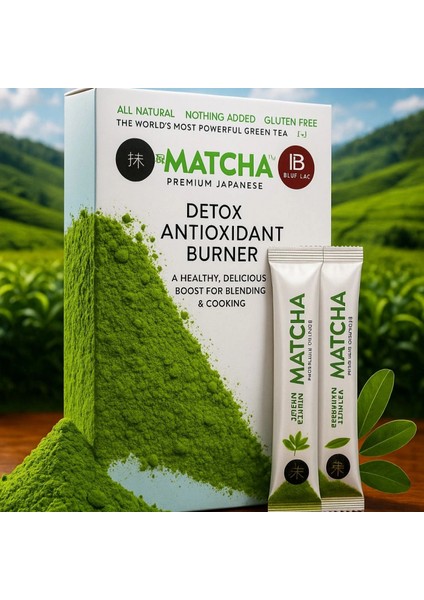 Matcha Detox+Antioksidant+Burner