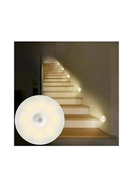 USB Şarjlı 2 Adet Beyaz LED Işık Lamba Hareket Sensörlü Modern Tasarım ve Yüksek Parlaklık fiyatları