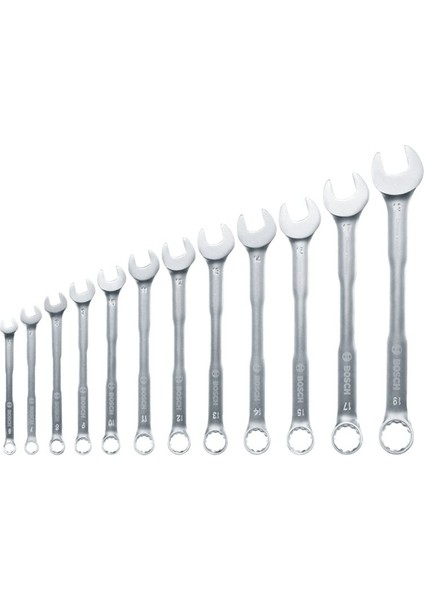 Açık Uçlu Kombine Anahtar Seti 12 Parça