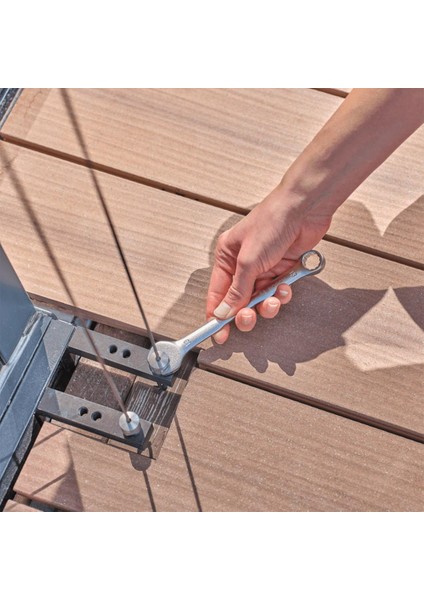 Açık Uçlu Kombine Anahtar Seti 15 Parça