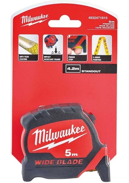 Şerit Metre Çift Taraflı Manyetik 5 Metre