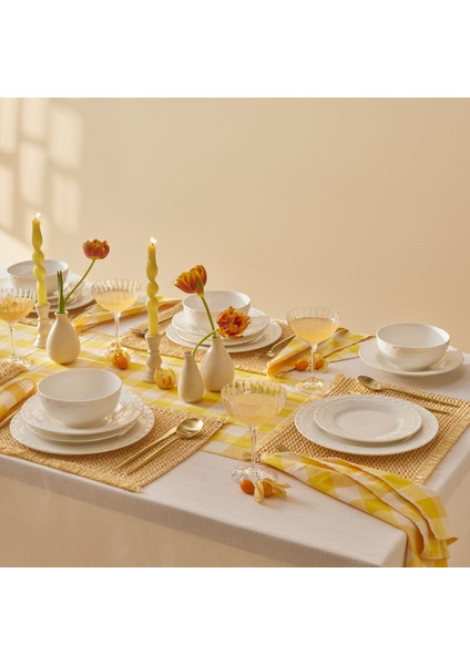 Forever Bone Nate 24 Parça 6 Kişilik Yemek Takımı