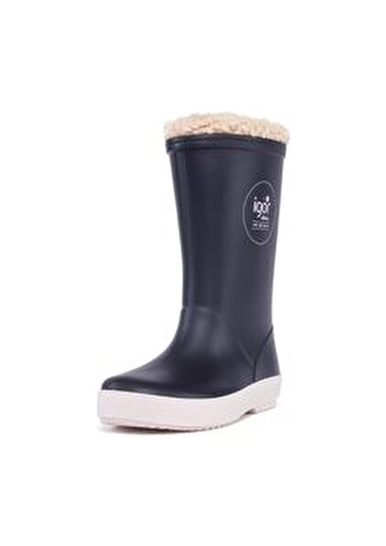 SPLASH NAUTICO BORREGUITO Lacivert Erkek Çocuk Yağmur Çizmesi Yumuşak İç Astar ile Konforlu