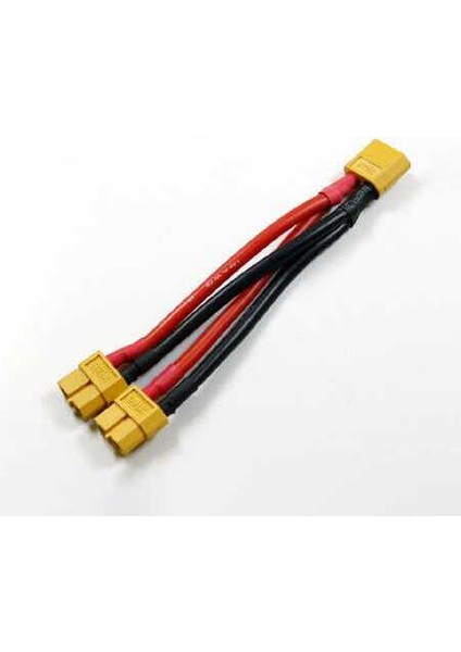 XT60 Konektör 1-Erkek 2-Dişi Paralel Bağlantı Kablosu