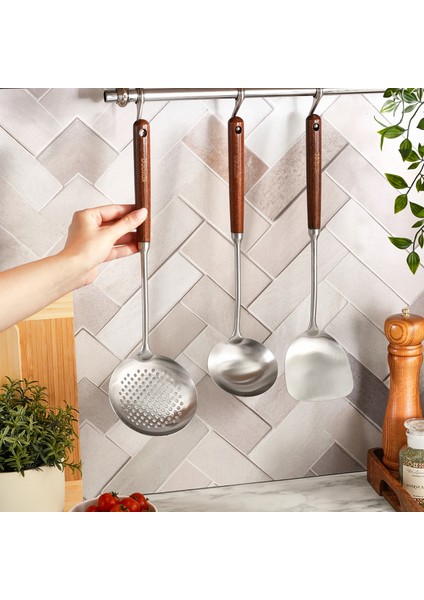 Pro Master 3 Parça Meşe Ağacı Servis Seti fiyatları