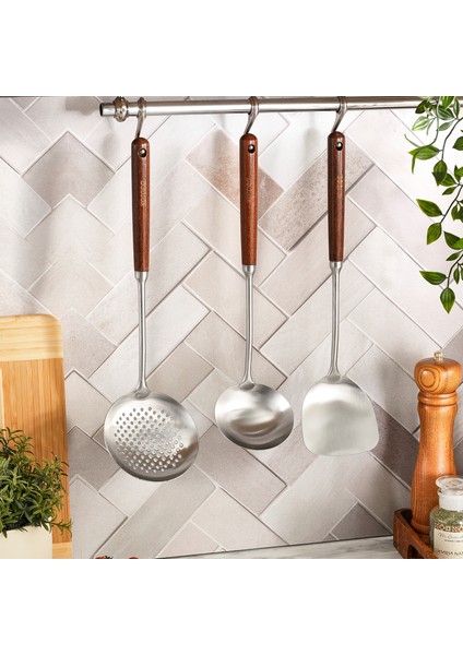 Pro Master 3 Parça Meşe Ağacı Servis Seti modelleri