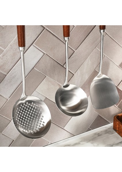 Pro Master 3 Parça Meşe Ağacı Servis Seti fırsatları