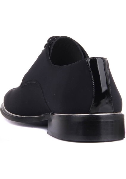 Bağcıklı Siyah Tekstil Erkek Klasik Ayakkabı 8003 505 430 fırsatları