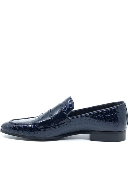 Lacivert Rugan Klasik Erkek Ayakkabı 2520 119 848 fırsatları