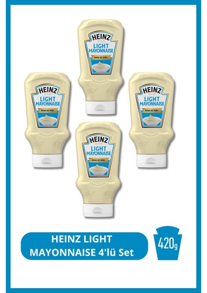 Heınz Lıght Mayonnaıse 420G 4'lü Set