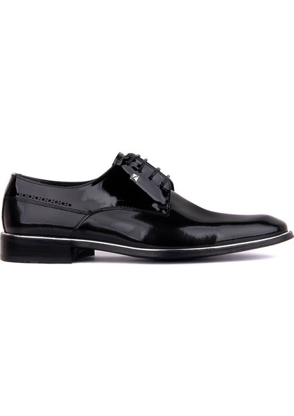 Bağcıklı Siyah Rugan Erkek Klasik Ayakkabı 8035 843 430 fiyatları