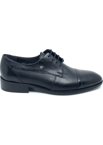Siyah Hakiki Deri Erkek Ayakkabı 1121 114 903 fiyatları