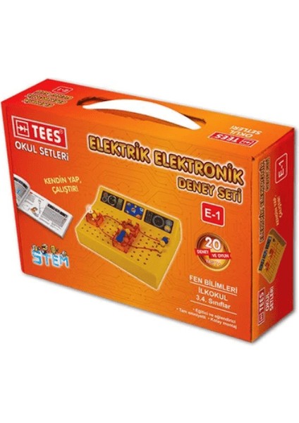 E-1 Fen Bilgisi Elektrik Elektronik Deney Seti indirimleri