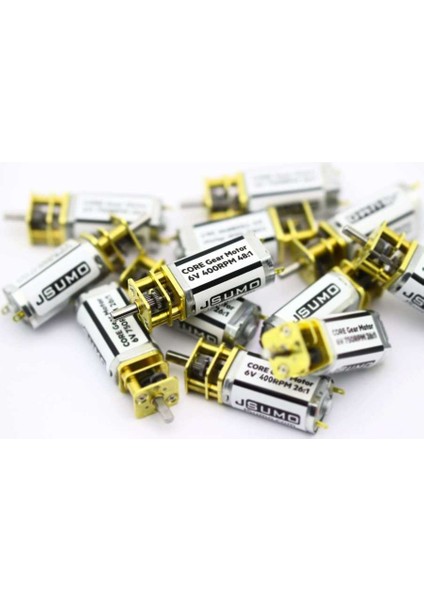 Core 6V 400 Rpm Dc Motor - Yüksek Torklu