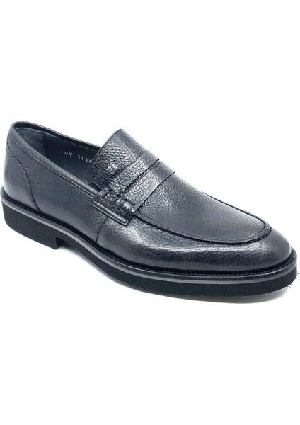 Siyah Hakiki Deri Erkek Ayakkabı 1114 286