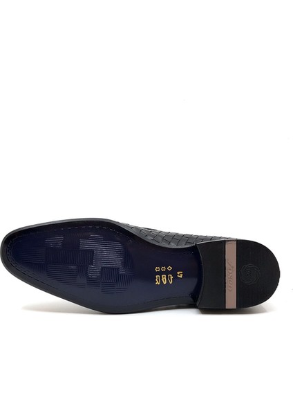 Özel Örgülü Klasik Erkek Ayakkabı 2090 795 Siyah indirimleri