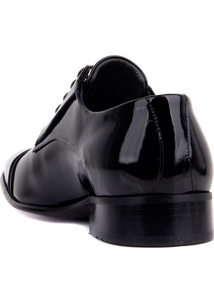 Bağcıklı Siyah Rugan Erkek Klasik Ayakkabı 1001-1 430 fırsatları