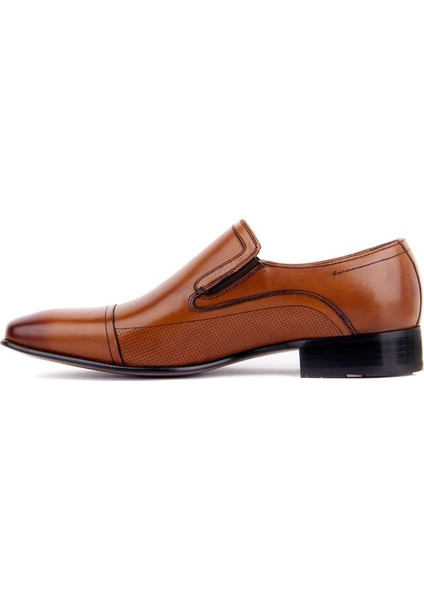 Bağcıksız Taba Deri Erkek Klasik Ayakkabı 3015 875 modelleri