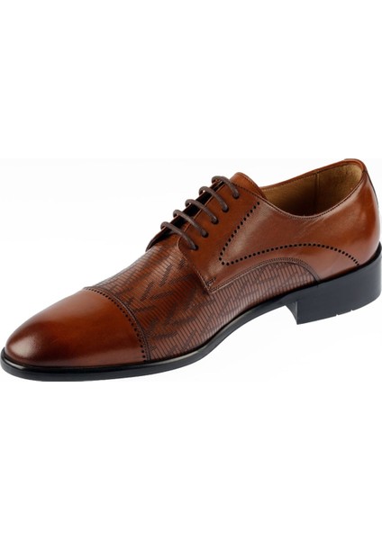 Bağcıklı Taba Hakiki Deri Erkek Klasik Ayakkabı 9593 875 modelleri