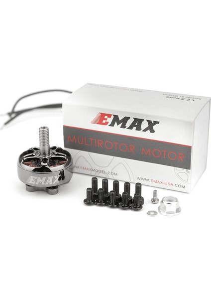 Emax Eco Iı 2207 4s 2400KV Fırçasız Motor (Fpv Racing Rc Drone Için Kullanılabilir)