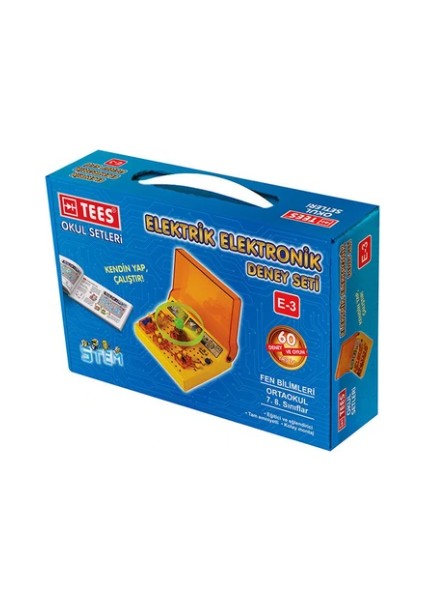 E-3 Fen Bilgisi Elektrik Elektronik Deney Seti indirimleri