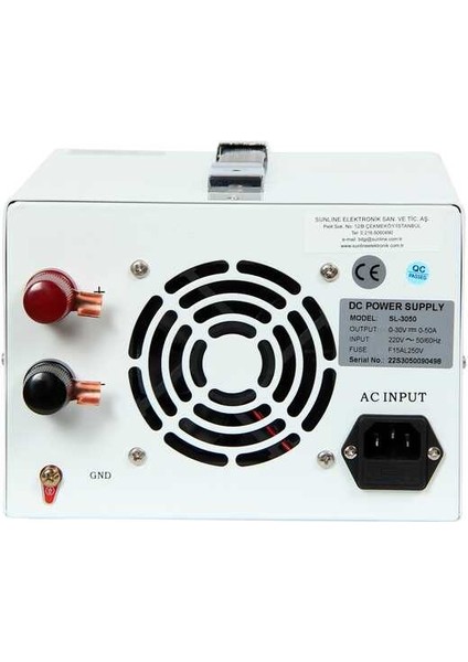 Sl 30-50S Ayarlanabilir Güç Kaynağı - 30V 50A