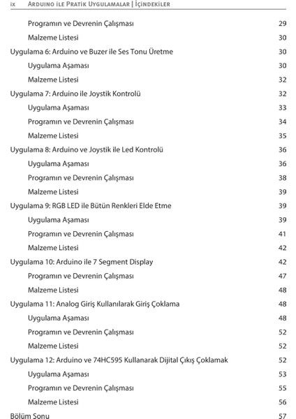 Arduino İle Pratik Uygulamalar fırsatları