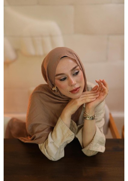 Neo Pamuk Şal Koyu Vizon fırsatları