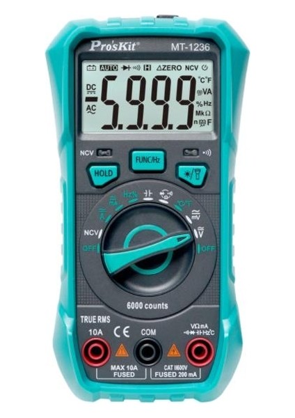 Mt-1236 Dijital Multimetre Ölçü Aleti