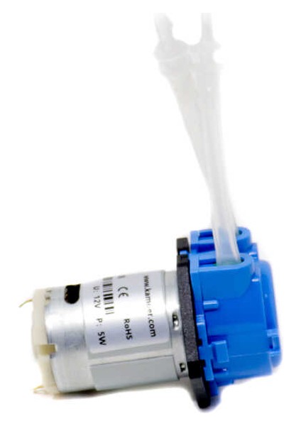 12 V Peristaltik Sıvı Pompası - Silikon Tüp, NKP-DC-S10