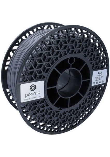 Pla Filament - 1.75MM Gri RAL7015 1kg modelleri