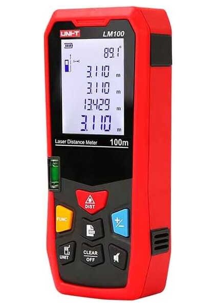LM100A Lazer Metre Mesafe Ölçer 100 Metre