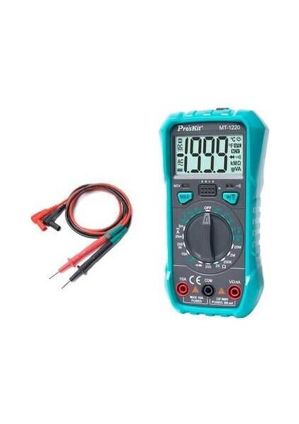 Mt-1220 Dijital Multimetre Ölçü Aleti