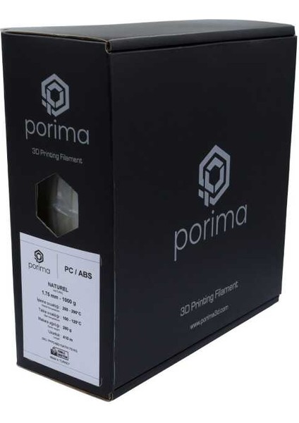 Pc/abs Filament - 1.75MM Beyaz RAL9003 1kg fırsatları