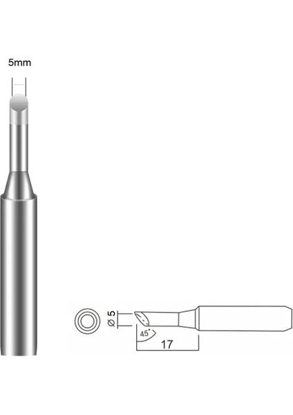 900 M-T-5C Lehimleme Havya Uc - 1 adet modelleri