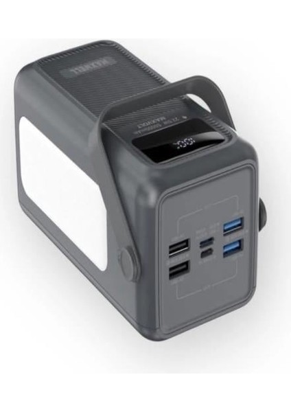 LED Fenerli Dahili Kablolu 22,5 W 50.000 Mah Hızlı Şarjlı Powerbank indirimleri