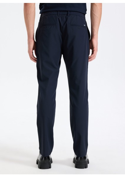 Gmg Fırenze Lastikli Bel Normal Paça Jogger Lacivert Erkek Pantolon GU25MFW01020 indirimleri