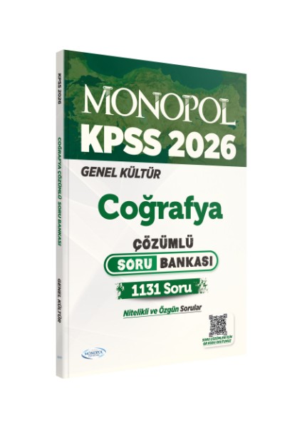 2026 Kpss Coğrafya Çözümlü Soru Bankası
