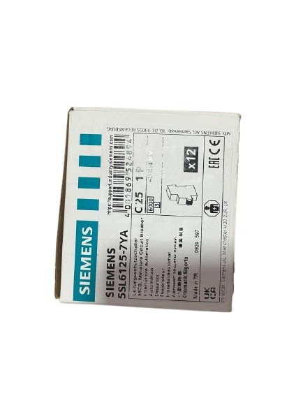 Sıemens 5sl Classic Anahtarlı Otomatik Sigorta C-25 1p fiyatları