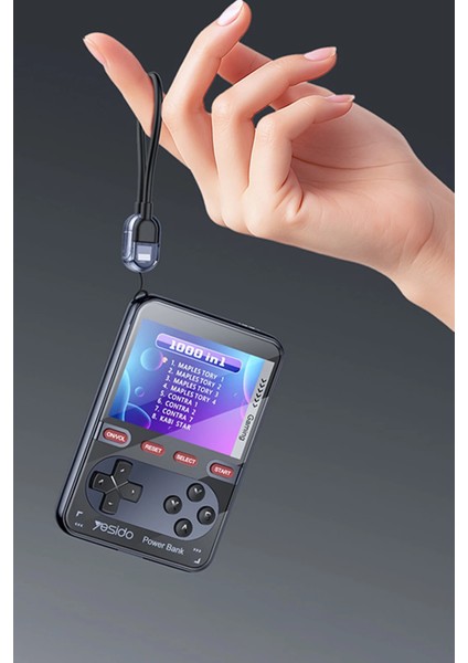 Dahili Retro Oyun Konsollu 10.000 Mah 2in1 Kablolu 20W Pd Hızlı Şarj Powerbank fiyatları