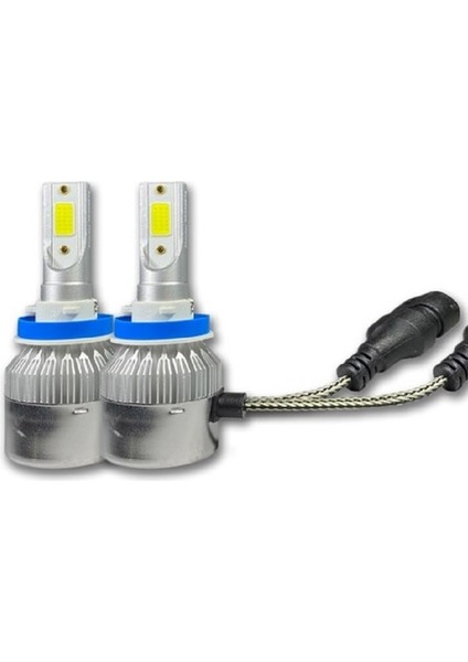 H16 LED Xenon Oto Ampulü Beyaz Işık 6000K modelleri