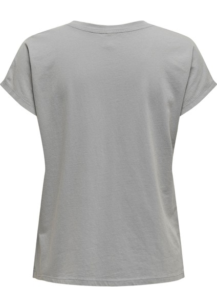 Onllucy Lıfe Ss Vneck Moster Top Box Jrs Kadın Gri T-Shirt - 15343382 fiyatları