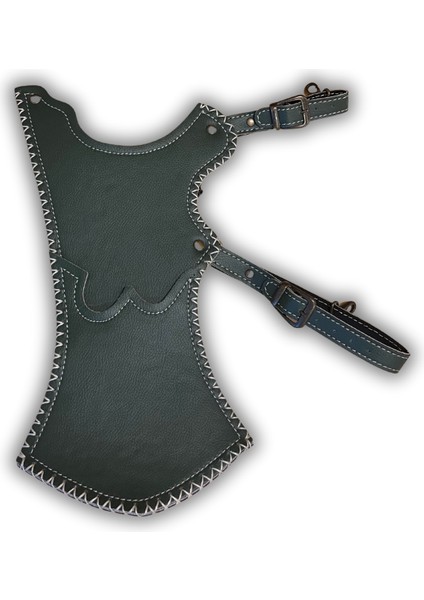 Yeşil Tirkeş Geleneksel El Yapımı Osmanlı Okçuluk Tirkeşi