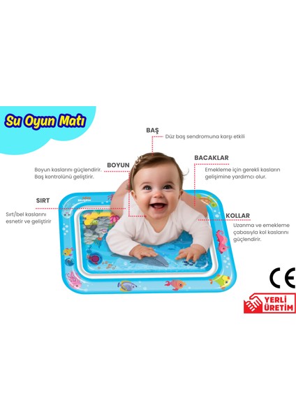 Bebek Su Oyun Matı modelleri