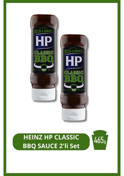 Heınz Hp Classıc Bbq Sauce 465G 2'li Set