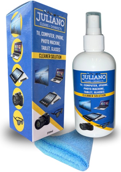 3 Adet 250 ml + 2 Adet 50 ml Ekran - Gözlük Temizlik Seti - Laptop, Tablet, Bilgisayar, Gözlük, Led, Ekran, Televizyon, Cep Telefonu, Kamera modelleri