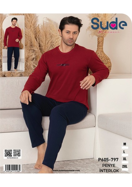 Erkek Penye Intorlok Uzun Pjm Takım