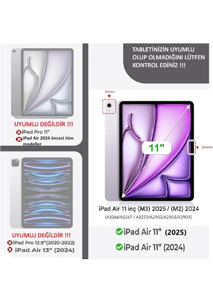 Apple Ipad Pro 11 2024 Uyumlu Tablet 9h Kırılmaz Ekran Koruyucu modelleri