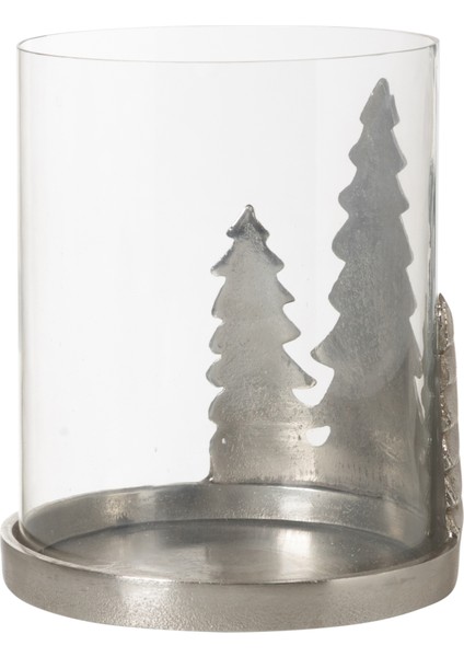 LUNETTA MUMLUK SILVER 23X25 CM