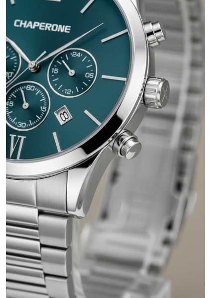 Chaperone Gümüş Çelik Kordon Erkek Kol Saati LC002347 fırsatları
